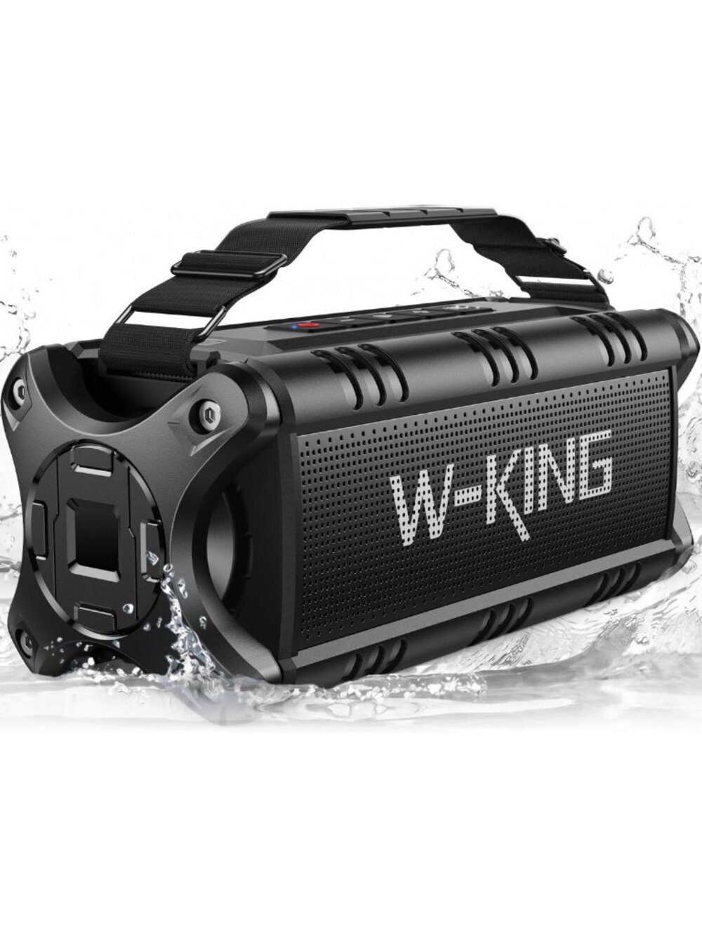 90W Waterproof Bluetooth Speaker - Portable, Loud, IPX7 Outdoor Sound System